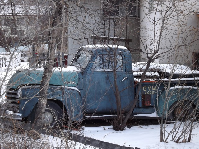 Old Chevrolet pickup