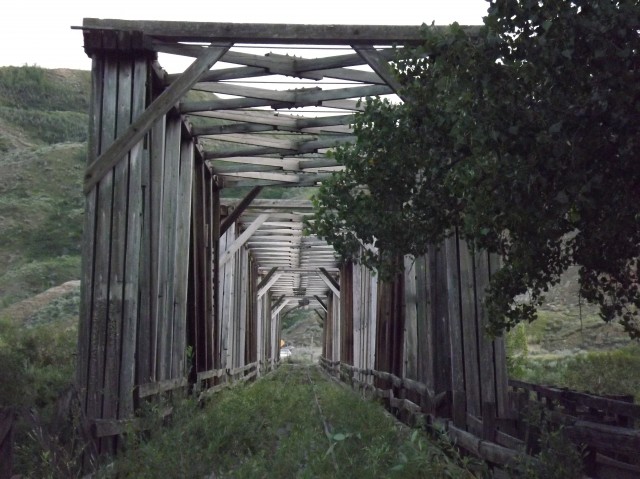 East Coulee railway bridge