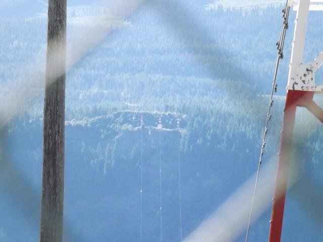 Power lines over Kootenay Lake