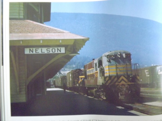 Nelson BC station 1970s