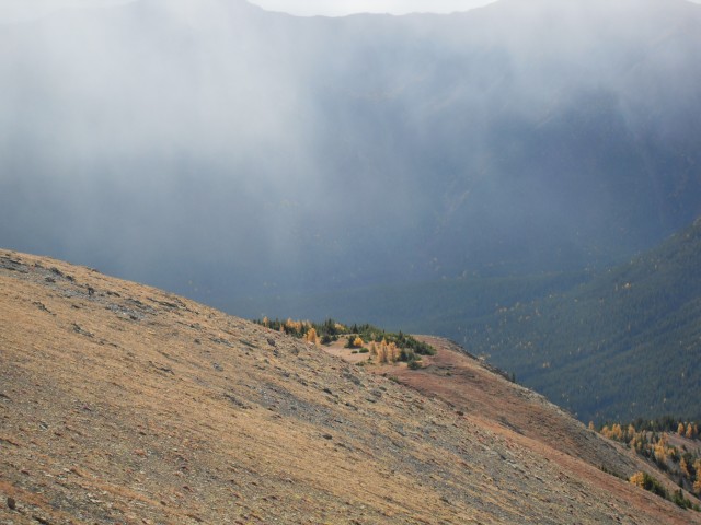 On top of Mist Ridge