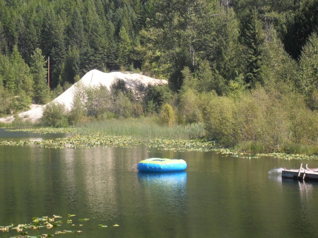 Jewel Lake BC mine dump