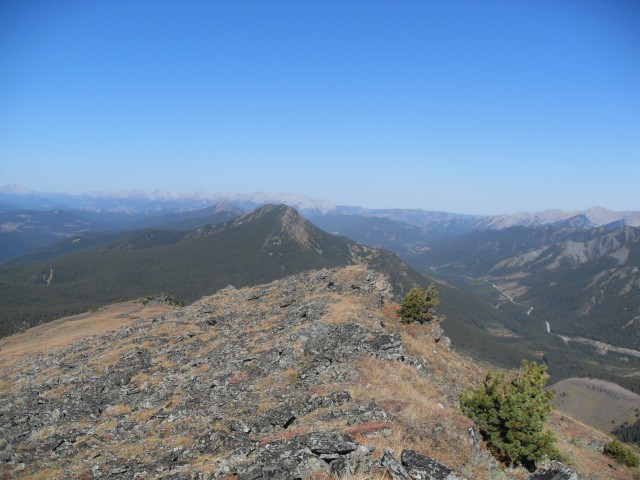 Pasque Mountain ridge