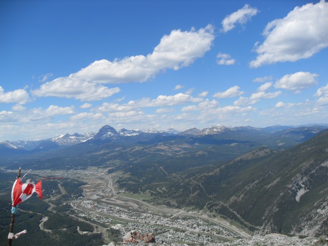 View of Crowsnest Mountain  