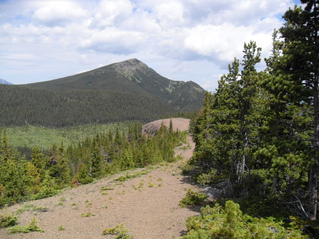 Pasque Mountain trail
