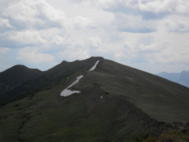 Pasque Mountain ridge