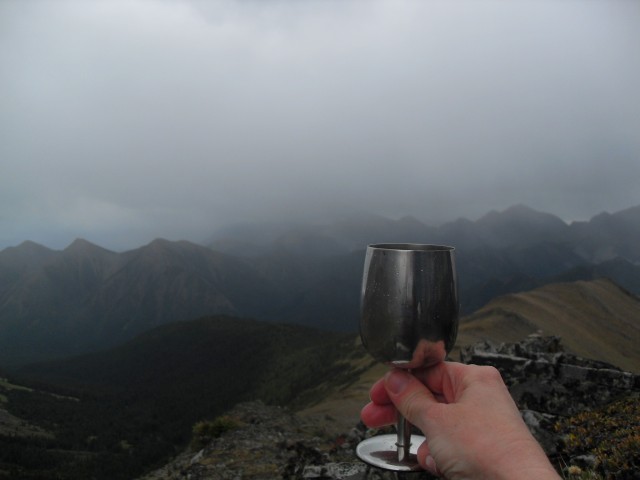 Wine on Mt Lipsett