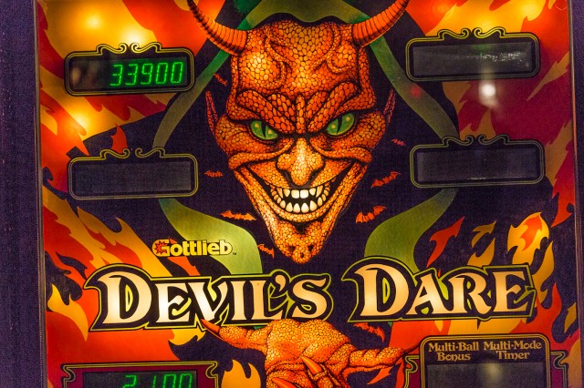 Devil's Dare pinball