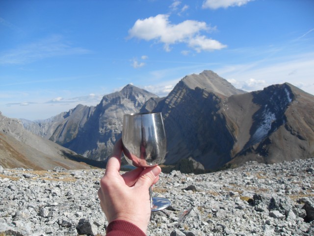 Wine on Buller Pass