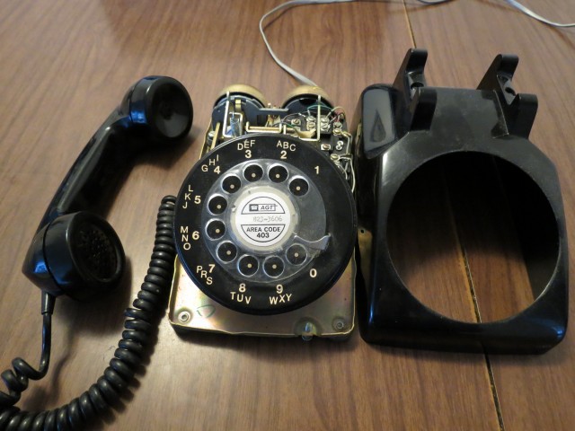 WE 500 rotary phone