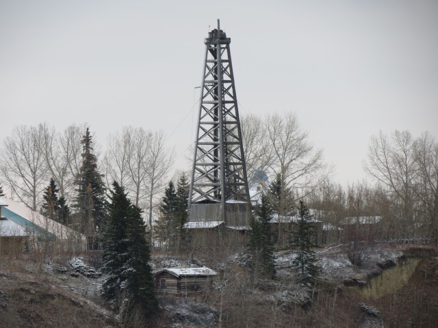 Heritage Park oil derrick
