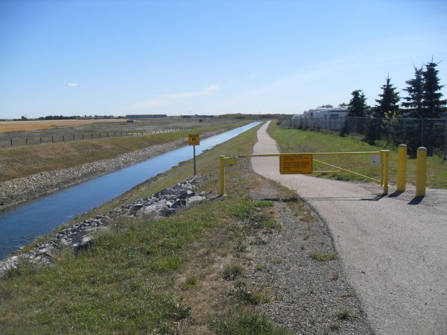 High River canal