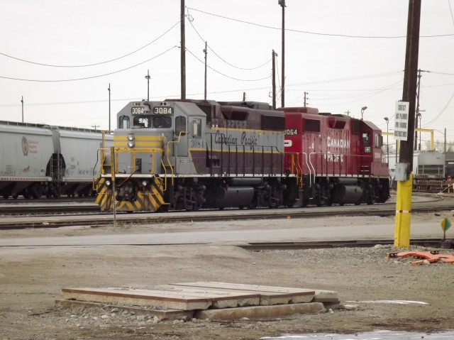 CPR 3084 locomotive