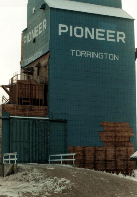 Torrington AB grain elevator