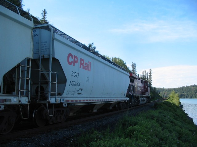 CPR train Calgary