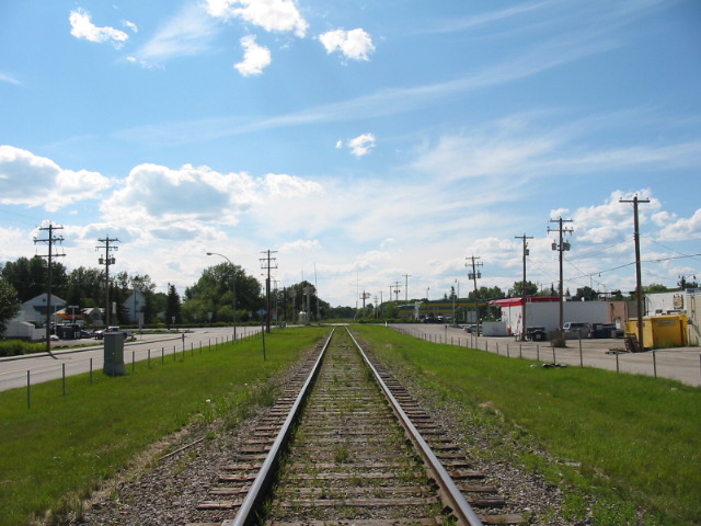 Okotoks Alberta train tracks