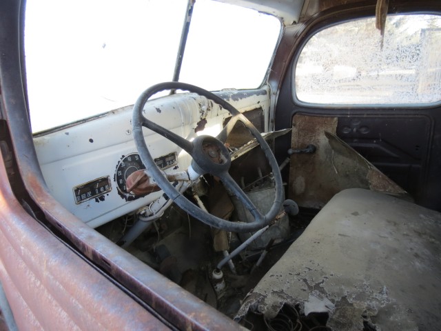 Fargo pickup interior