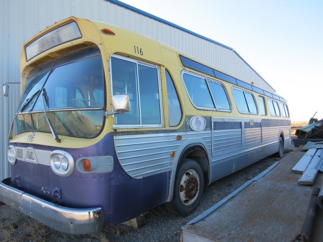 GMC Fishbowl bus