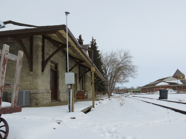 High River train station
