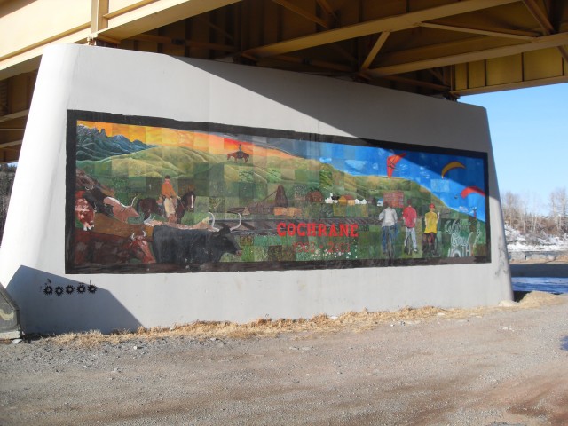 Cochrane AB mural