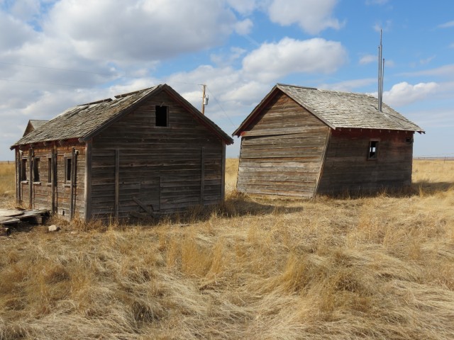 Old farm outbuildings