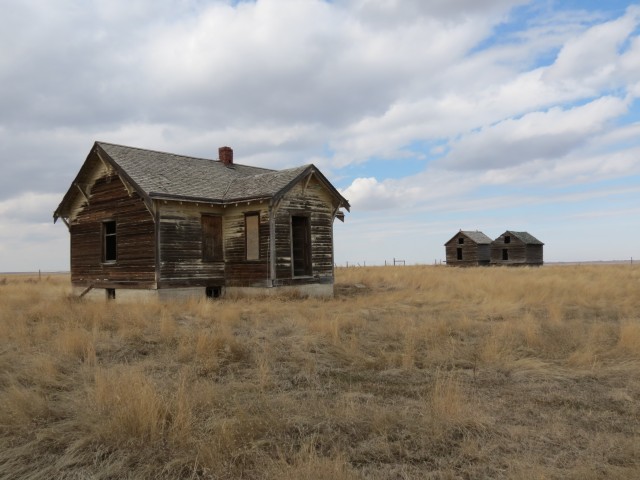 Forgotten farm house