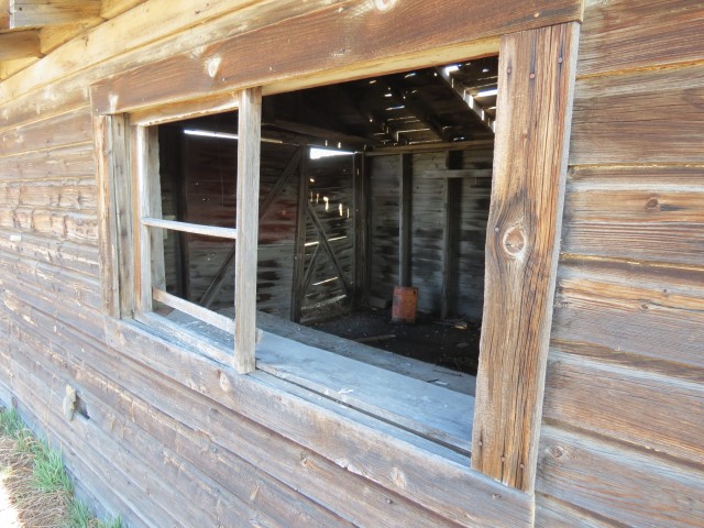 Farm building window