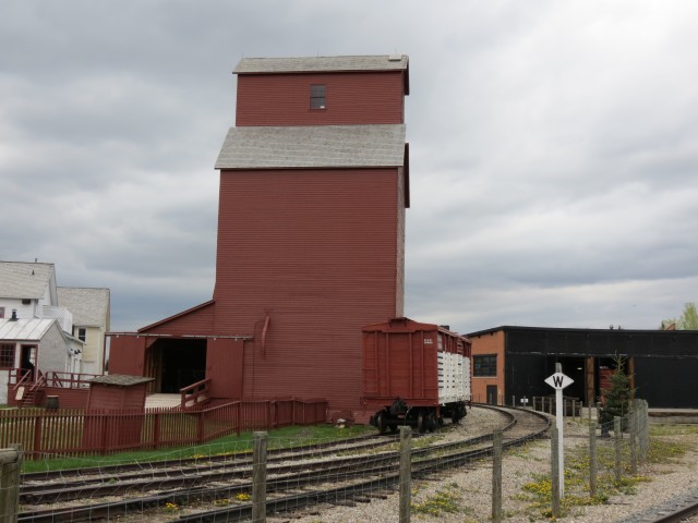 Heritage Park grain elevator