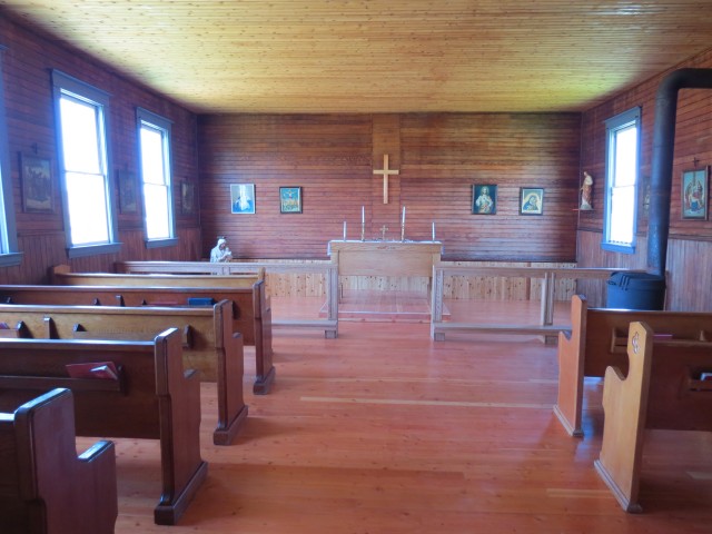 Dorothy Catholic Church inside