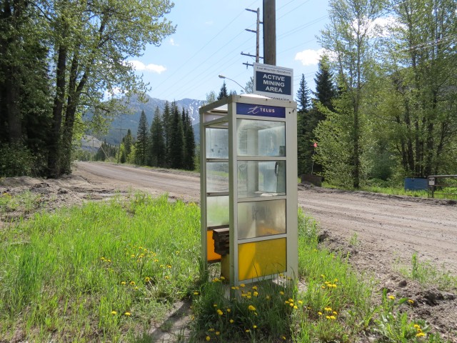Corbin BC phone booth