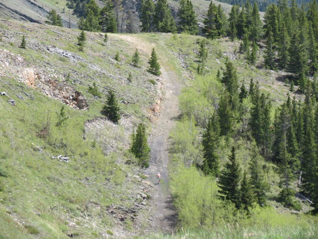 One Mine Ridge summit