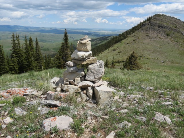 One Mine Ridge cairn