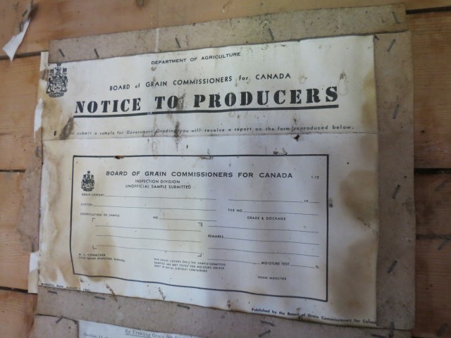 Notice to producers