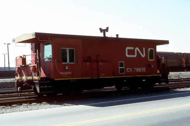 CNR transfer caboose