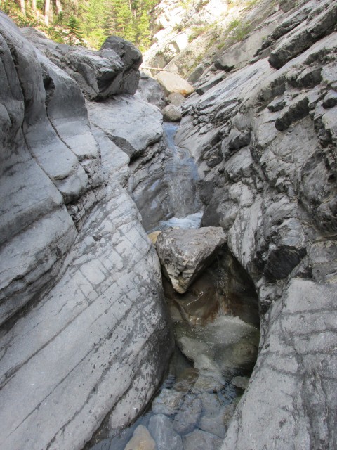 Jura Creek lower canyon