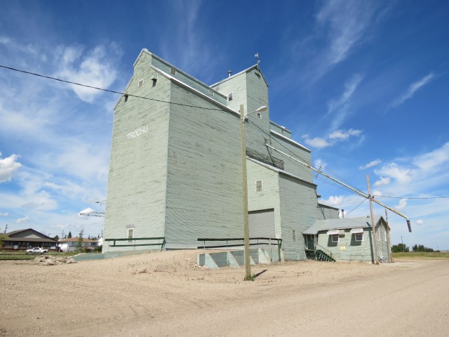 Trochu Alberta grain elevator