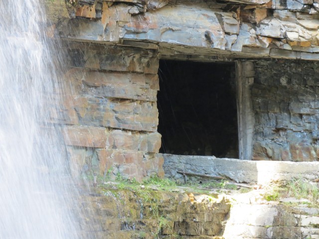 Moyie Falls tunnel