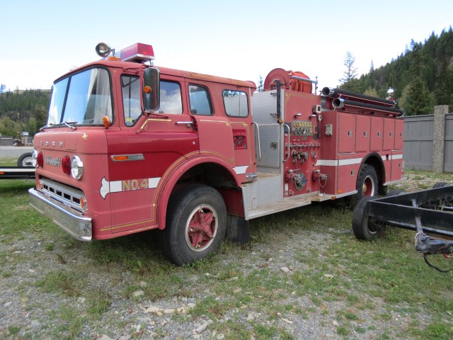 Fire truck Grand Forks BC