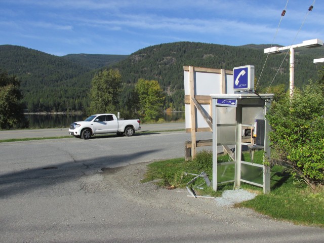 Moyie BC phone booth