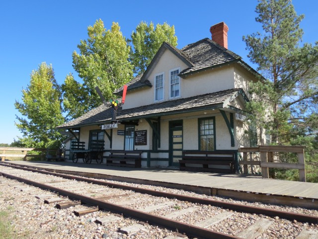 Rowley AB train station