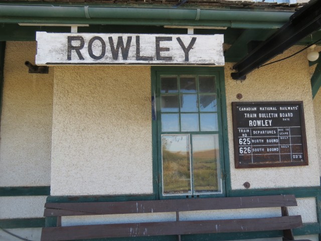 Train station Rowley AB