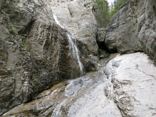 Grotto Canyon waterfall