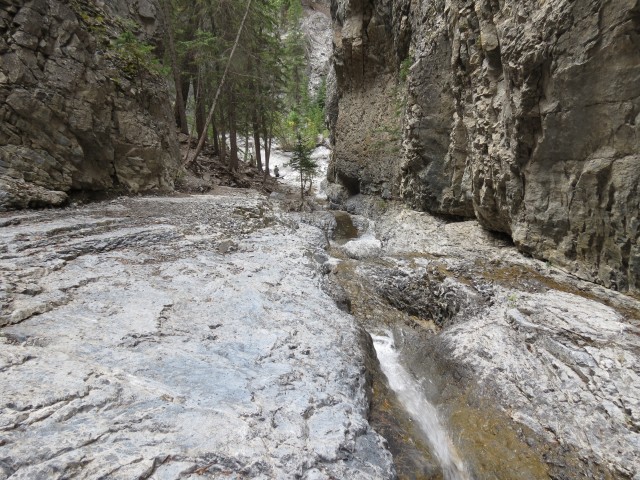 Grotto Canyon waterfalls