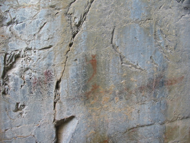 Grotto Canyon pictographs