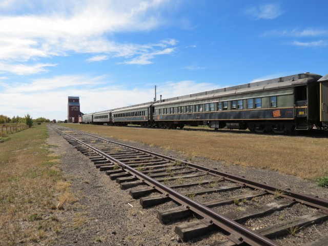 Alberta Prairie train Big Valley