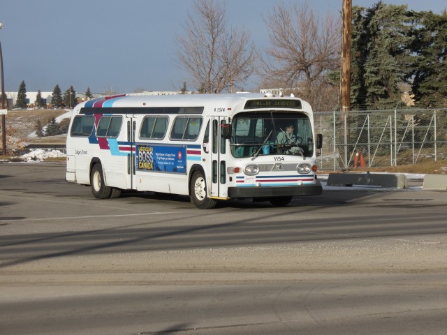 Fishbowl bus Calgary Transit