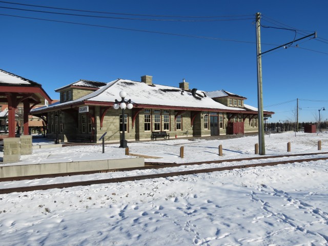 Heritage Park train station