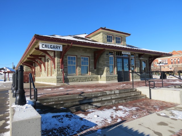 Calgary train station