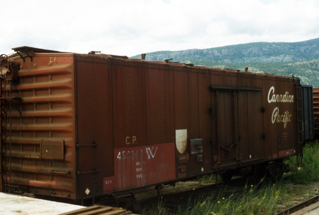 CPR insulated boxcar