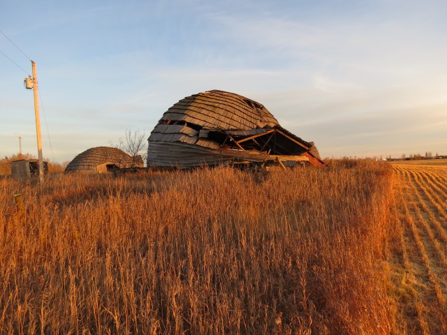 Dome shaped buildings